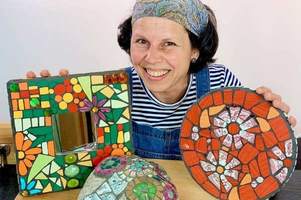 Lektorka kurzu keramická mozaika Martina Regnerová