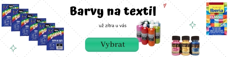 Malování na textil - barvy