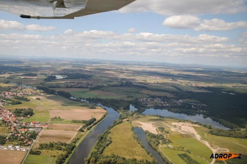 Výhled během kurzu Pilotem na zkoušku