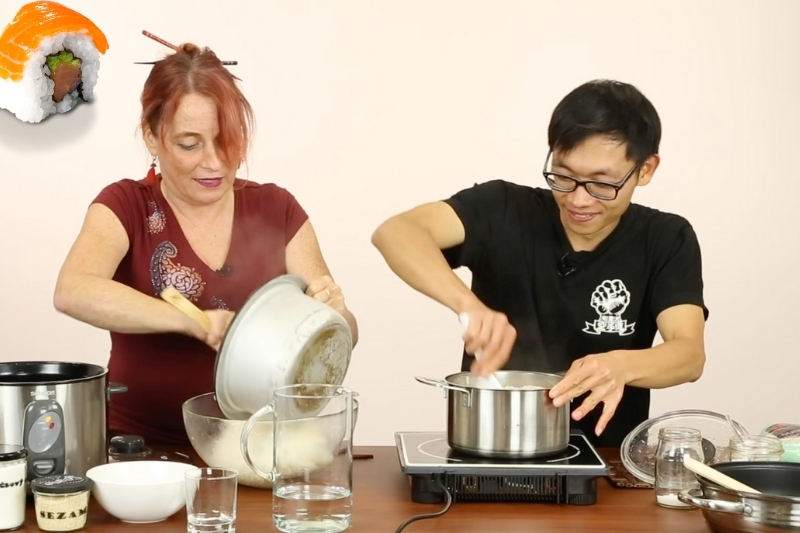 Jak uvařit rýži na sushi