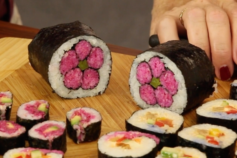 Online video kurz přípravy sushi - sushi art