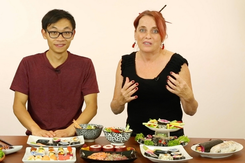 Lektoři online sushi kurzu