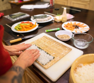 Domácí videokurz vaření SUSHI s Ola Kala + balíček japonských surovin