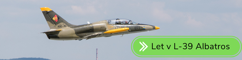 Omrknout let ve stíhačce L-39 Albatros