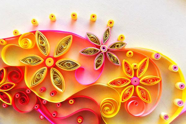 Kreativní online kurz zdarma - Quilling 