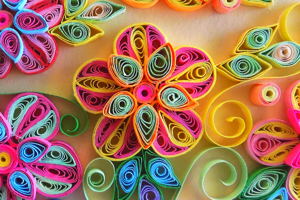 Kreativní online kurz zdarma - Quilling 