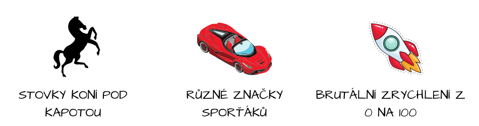 Zážitkové kurzy řízení sporťáku pro muže