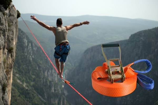 Vánoční dárek pro muže - slackline