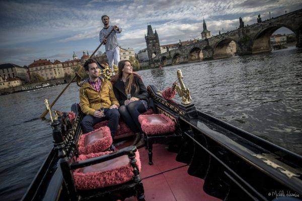 Dárek k Vánocům pro babičku - jízda na gondole