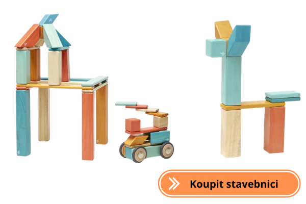 Tip na dárek pro tříleté dítě - magnetická stavebnice