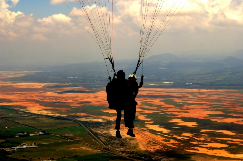 Zážitky pro teenagery - paragliding