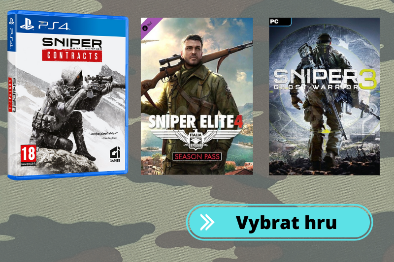 Dárky pro nejlepšího kamaráda - hra Sniper