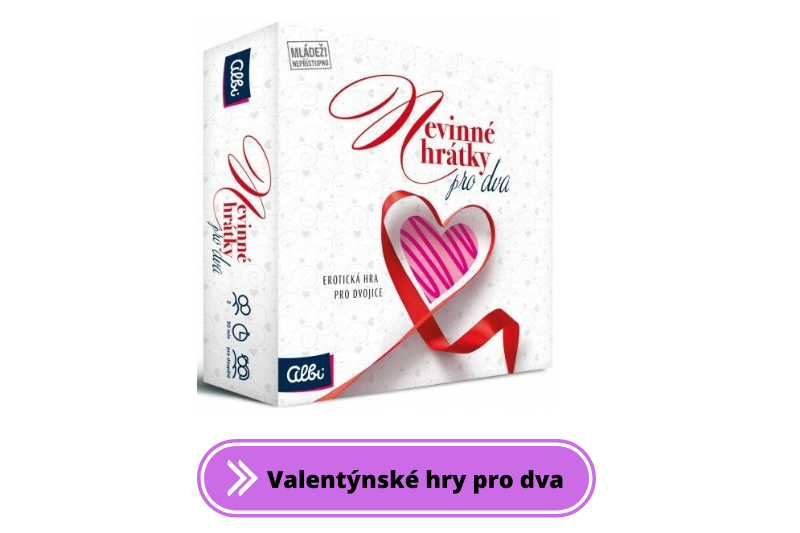 Valentýnské dárky pro dva - erotická hra