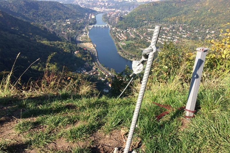 Via Ferrata Lužická spojka (Vaňov v Ústí nad Labem)