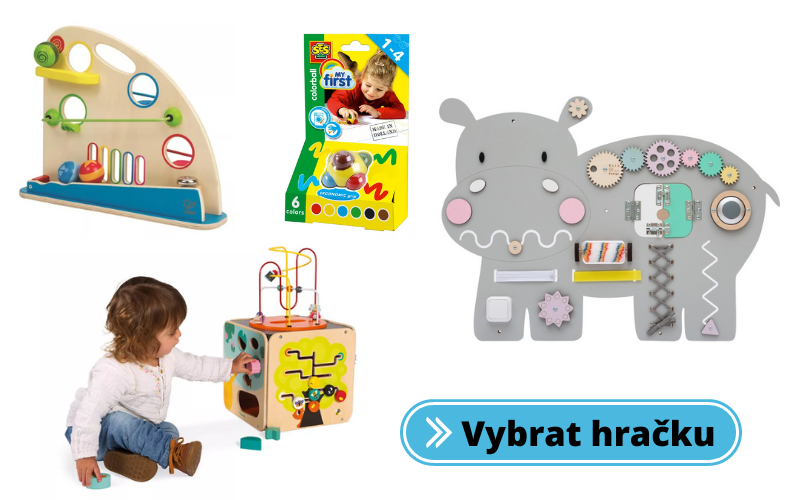 Interaktivní hračky pro roční dítě