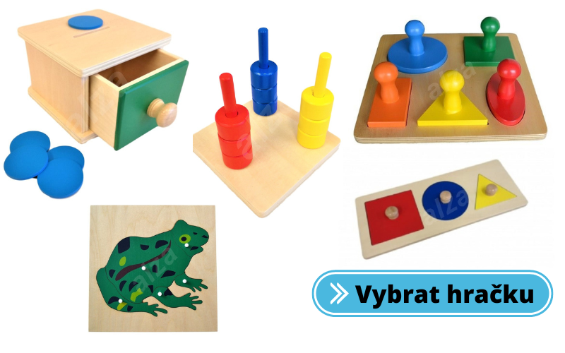 Montessori hračky pro roční děti