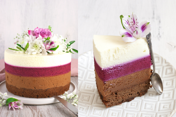 Inspirace pro zdobení dortů - jedlé květy