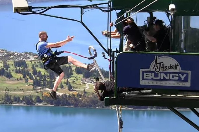 A.J. Hackett Bungy na Novém Zélandu